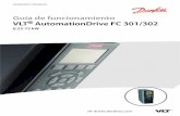 Guía de funcionamiento VLT AutomationDrive FC 301/302 0 ...Tabla 1.1 Versión del manual y del software 1.4 Vista general de producto 1.4.1 Uso previsto El convertidor de frecuencia