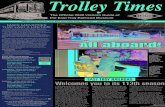 Trolley Times - East Troy Electric Railroad€¦ · kids can be trolley motormen, discover the joy of model railroad layouts, and learn about electricity. The gift shop features a