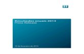 Earnings Release - PHAROL · 2015. 3. 23. · em que a adopção do IFRS 11 é obrigatória apenas a partir de 1 de janeiro de 2014, sendo, no entanto, ... 1.162 milhões de euros,