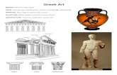 Greek Art...IDEAS: Revival of Greek & Roman ideas in a Christian context & Humanism –“man is the measure of all things” because humans are God’s greatest creation / Art is