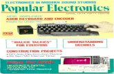 ELECTRONICS IN u at ec tonics...ELECTRONICS IN MODERN SOUND STUDIOS i u at ec tonics APRIL 1974/FIFTY CENTS NEW! SIMPLIFIED! ASCII (KEYBOARD AND ENCODER Build for Under $40 o z' 5