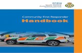 Community First Responder Handbook · 2020. 2. 17. · SCAS is proud that there are over 900 CFRs and Co-Responders serving the residents of Hampshire, Berkshire, Oxfordshire and