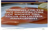 Guidelines for the Safe Manufacture of Smoked Fish: Focus ... for...Guidelines for the Safe Manufacture of Smoked Fish: Focus on Listeria Management 6 Glossary of Terms and Abbreviations