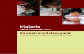 Malaria - FIND...ii Malaria rapid diagnostic tests – an implementation guide Part 3 rDT implementation at district and community level 28 3.1 Coordination 28 3.2 Supply chain management: