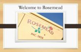 Welcome to Rosemead · Preface Mixed Use Project (9048 Garvey Avenue) Currently being reviewed by the Building Division 14. ... (Installation of new landscape, walking trail, basketball
