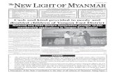 Established 1914 Volume XIV, Number 90 6th Waning of Waso ... · 7/15/2006  · dent Brig-Gen Myo Myint (Retd), Vice Presidents U Kyaw Naing, U Kyaw Kyaw Hlaing, U Myint Naing, U