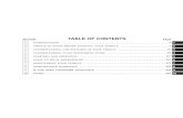 TABLE OF CONTENTS PAGE...Your vehicle is equipped with a theft deterrent locking system requiring a special key manufacturing process. For security reasons, replacement keys can only