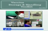 Vaccine Storage and Handling Toolkit...Placement of Temperature Monitoring Device ... Temperature Monitoring Device Maintenance ... Appropriate storage and handling conditions must