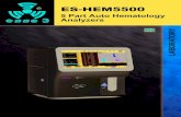 5 Part Auto Hematology Analyzers - esse3.dreamgest.com€¦ · 5 Part Auto Hematology Analyzer ® Start-up kits Diluent 20L Lyse-1 250ml Lyse-2 250ml Probe cleanser 100ml srl, esse3.dreamgest.com