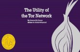 The Utility of the Tor NetworkProxy Directory Authorities Publish Consensus Get Consensus 23 An internet connection through Tor The Tor circuit Daniyal Mahnaz 24 An internet connection