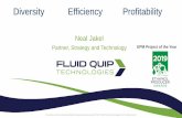 Diversity Efficiency Profitability - Ethanol Aug 2019 - FQT Biorefinery...All contents are to be considered confidential and proprietary work product of FQT. © 2019 Fluid Quip Technologies,
