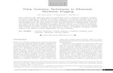 Pulse Inversion Techniques in Ultrasonic Nonlinear ImagingJ Med UltrasoundJ Med Ultrasound 20005 • Vol 13 • No 005 • Vol 13 • No 1 Pulse Inversion in Ultrasonic Nonlinear Imaging