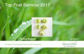 Top Fruit Seminar 2017 - Bord Bia...ligula ut convallis. Nulla vehicula, ante tincidunt finibus sagittis, nulla libero euismod urna, ultricies auctor est neque ut ante. Proin magna