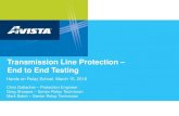 Transmission Line Protection – End to End Testing · Transmission Line Protection – End to End Testing. Chris Gallacher – Protection Engineer. Greg Sharpes – Senior Relay