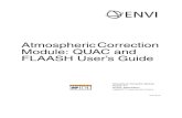 ENVI Atmospheric Correction Module User’s Guide · 2009. 10. 27. · 6 Chapter 1: Introduction to QUAC and FLAASH About Atmospheric Correction Atmospheric Correction Module User’s