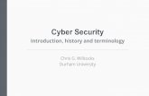 Chris G. Willcocks Research Group - Cyber Security...Dr Chris Willcocks About me ML & Cyber: Mostly industry projects Government (defence) projects Medical projects with sensitive