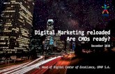 Digital Marketing reloaded Are CMOs ready?...opap . No 2 customer journeys are alike diamonds, hourglasses ramlds,l funnel to traditional Moving from the opap "The network is the computer"