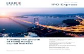 IPO Express · 2020. 7. 31. · Stock Exchange’s (SSE) Star Market to Shenzhen Stock Exchange’s (SZSE) ChiNext board. How do you expect the relationship between HKEX and Mainland