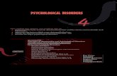 PSYCHOLOGICAL DISORDERSChapter 4 • Psychological Disorders71 The first approach views abnormal behaviour as a deviation from social norms.Many psychologists have stated that ‘abnormal’