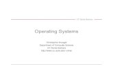 Operating Systems - UCSBchris/teaching/cs170/doc/cs170-11.pdf · • Device driver starts I/O and then blocks (e.g., p->down) • Interrupt handler does the actual work and then then