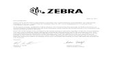 Zebra Technologies CorporationApril 14, 2017 Dear Stockholder: Please join us for the Zebra Technologies Corporation 2017 Annual Meeting of Stockholders. We will hold the meeting at