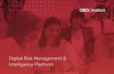 Digital Risk Management & Intelligence Platform Brochures... · 2020. 11. 25. · 1 GBG Instinct Hub is a digital fraud and compliance risk management platform designed to integrate