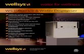 WS15000 Ice & Water Dispenser ... WS 15000 Ice & Water Dispenser Specifications WS 15000 FREESTANDING