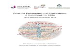 Growing Entrepreneurial Ecosystems: A Handbook for HEIs · 2. HEIs should develop clear internal pathways for entrepreneurial staff, students and alumni and constantly monitor their