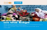 Families on the Edge - UNICEF...UNICEF UNFPA Families on the edge August 2020 7 1. Profile of study participants On average, a household has 5.5 members. 0 10 20 30 40 50 60 70 More