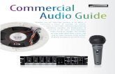 Commercial Audio Guide...Commercial Audio Guide Whether you are installing speakers in an office, a restaurant, a house of worship, an airport, a school, or some other commercial/government