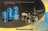 Cable Glands and Cord Grips - Amphenol Industrial Products ... Gland… · YY - Gland size (Cable Range) ZZ - Entry thread Sample: EX-20-B-1-0-R-20-M20 CERTIFICATION ATEX II 2 GD,