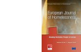 European Journal of Homelessness Homelessness European ...€¦ · aeips@mail.telepac.pt. International Advisory Committee of the European Journal of Homelessness Professor Isobel