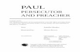 Paul - Persecutor and preacher - Teach Kids | Free Bible lessons … · 2015. 1. 20. · Saul, a young Pharisee, was very angry and against the people who believed in Jesus of Nazareth.