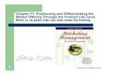 Chapter 11: Positioning and Differentiating the Market ... 11 duc.pdf · Products require different marketing, financial, manufacturing, purchasing, and human resource strategies