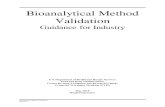 Bioanalytical Method Validation - QPS · 2020. 9. 10. · Contains Nonbinding Recommendations Bioanalytical Method Validation 3 05/24/18 Validated analytical methods for the quantitative