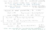 use ofreibman/ece302/Lecture... · 2019. 10. 24. · use the theorem of total probability makeinferences based on partial observation Bayes Rule of the experiment Theorem of total