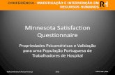 Minnesota Satisfaction Questionnaire - ipp.ptrecipp.ipp.pt/bitstream/10400.22/7479/1/power_Helena...• Hirschfeld, Robert R.- Does Revising the Intrinsic and Extrinsic Subscales of