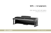 DP-95 B, DP-95 WH digital piano · 2019. 7. 18. · Musikhaus Thomann Thomann GmbH Hans-Thomann-Straße 1 96138 Burgebrach Germany Telephone: +49 (0) 9546 9223-0 E-mail: info@thomann.de