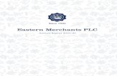 Eastern Merchants PLC - CSE · the Hirdaramani Group. Eastern Merchants PLC l Annual Report 2019/20 5 Directors’ Report Rubber production in Sri Lanka continued on its downward