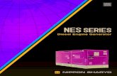 NES SERIES - 日本車輌製造株式会社...Type & Power Factor Brushless Alternator, 3-Phase, 4-Wire, 4-Poles, Power Factor 80％ Lagging Diesel Engine Engine model KUBOTA V2403-K3A