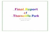 By: Roya Rahmanyar March 12, 2010 · 2020. 8. 29. · shops, banking, medical, recreation, library, childcare and schools in Thorncliffe Park. - 4 - Chapter 3 will describe access