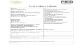 PIER first afebrile seizure guideline · 2019. 3. 16. · Michoulas A, Farrell K, Connolly M. Approach to a child with a first afebrile seizure. BCMJ 2011; ... Dr Warriner Salisbury