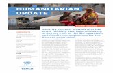 HUMANITARIAN UPDATE · 2020. 9. 5. · Humanitarian Response Plan (HRP) was 21 per cent funded, only 3 per cent up on the previous month, the lowest figure ever seen in Yemen so late