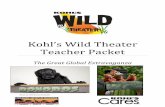 Kohl’s Wild Theater Teacher Packet · -The bonobo, pronounced “Buh-NO-BO,” is a great ape most closely related to the chimpanzee. It is the least known of the great apes because