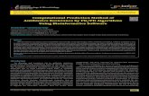 Computational Prediction Method of Antibiotics Resistance ... · Computational Prediction Method of Antibiotics Resistance by PK/PD Algorithms Using Bioinformatics Software. Adv Biotech