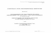 Home | USVI Department of Property & Procurement · Insurance and Limitation of Contractor's Liability Employment of Government Staff Independent Contractor ... Integrated Eligibility