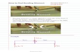 How to find Bending Moment Bending Moment 1. CH28 p355mem50212.com/MDME/MEMmods/MEM30006A/Bending_Moment/N… · Calculate BM: M = Fr (Perpendicular to the force) In equilibrium,