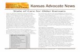 State of Care for Older Kansans - Kansas Advocates for ......inspection process. And referenced an Office of Inspector General 2017 report which found that KDADS failed about half