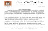 A publication of St. Philip’s Episcopal Churchimages.acswebnetworks.com/1/1416/APRILPHILIPPIAN.pdfSt. Philip’s Episcopal Church April, 2010 Page 6 caused significant damage to