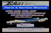 New 2017 Edition Parts & Service Manual...Blue 3759 * White 1632 FP951 * Custom Mixed Color, No Code Assigned Eager Beaver Trailers Model SK & B6-B9DOW Miscellaneous Parts & Paint